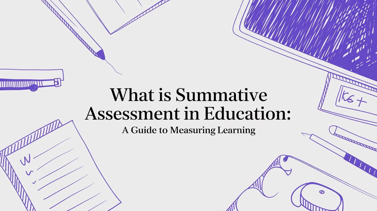 What is summative assessment in education: A guide to measuring learning