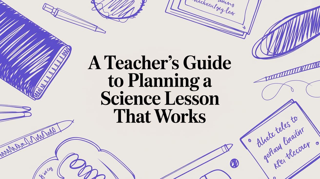 A Teacher's Guide to Planning a Science Lesson That Works