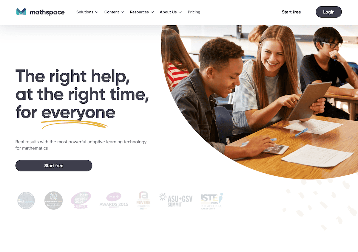 Mathspace Screenshot