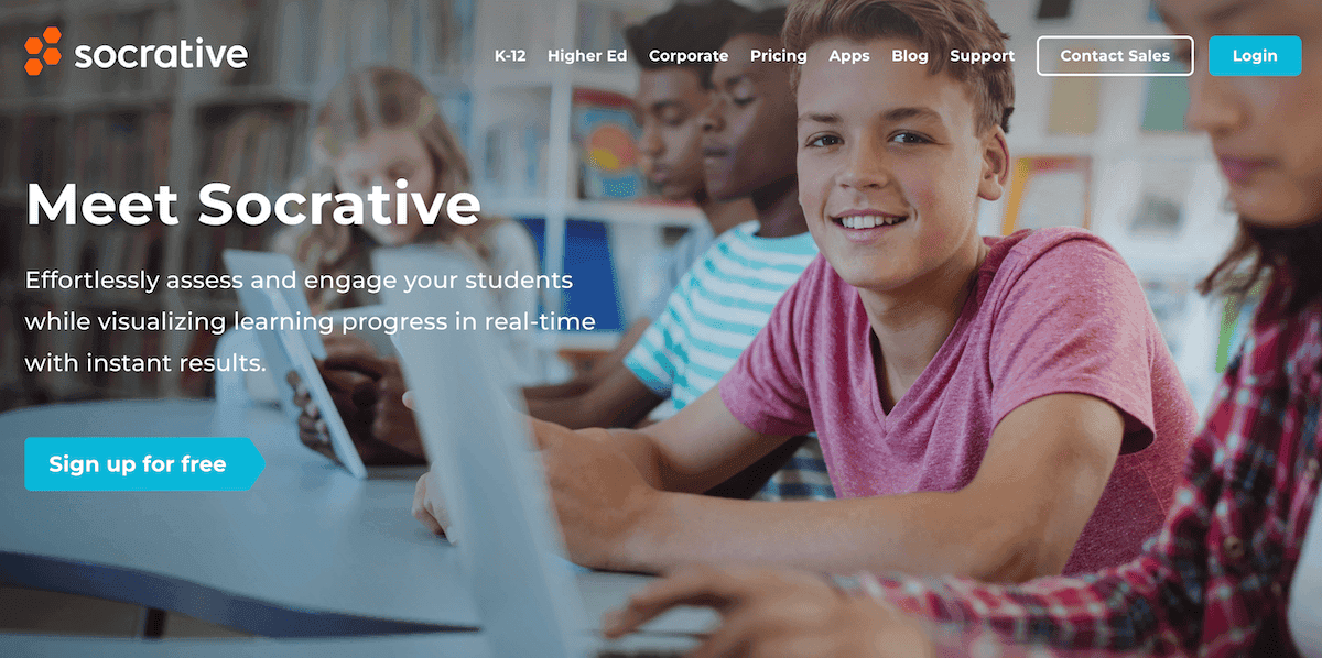 Socrative Screenshot