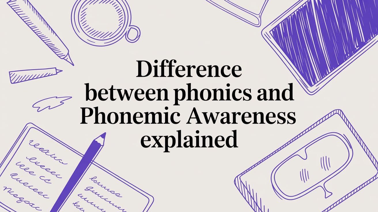Difference Between Phonics and Phonemic Awareness Explained