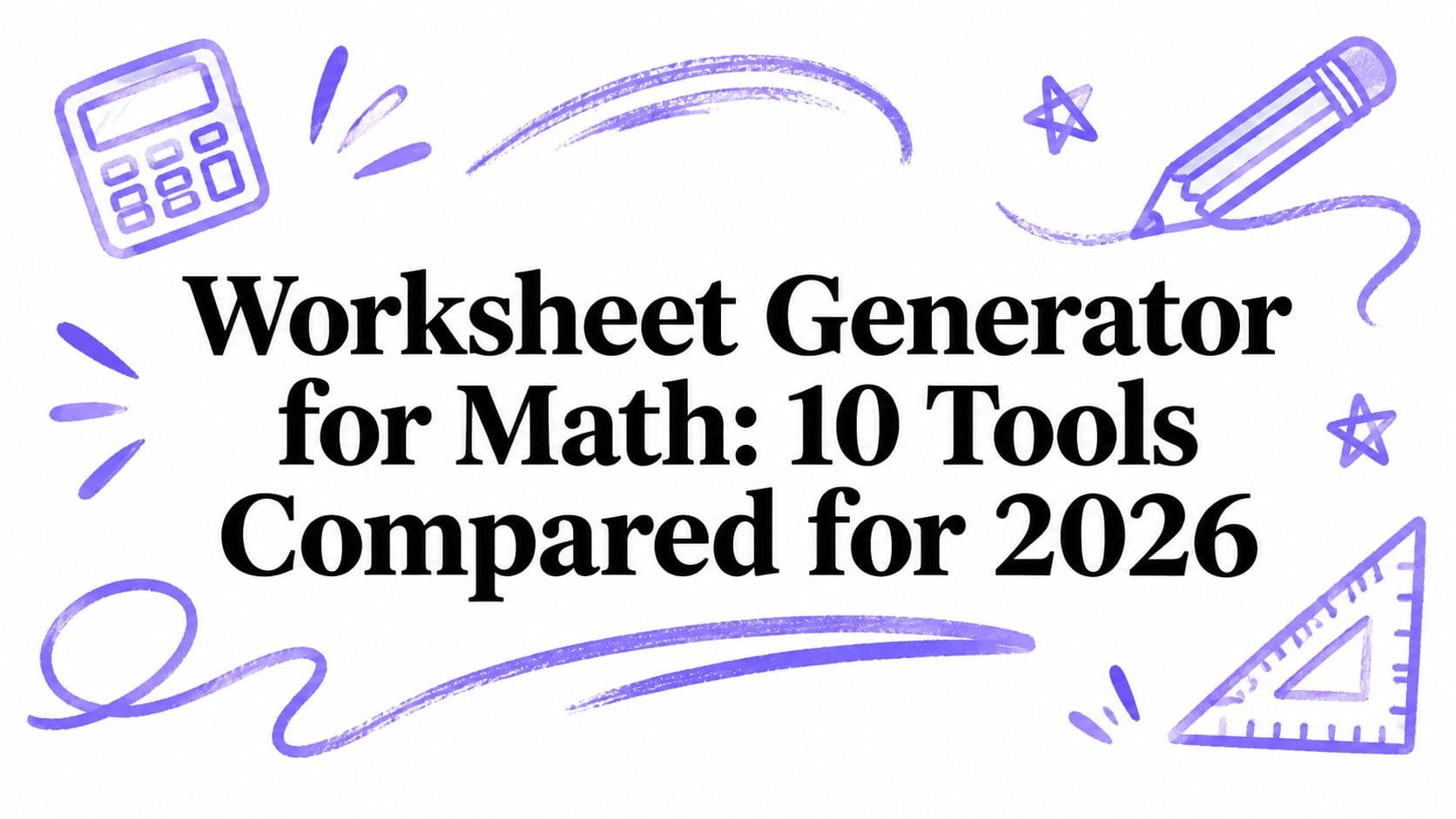 Worksheet Generator for Math: 10 Tools Compared for 2026