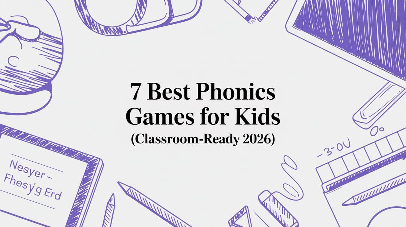 7 Best Phonics Games for Kids (Classroom-Ready 2026)