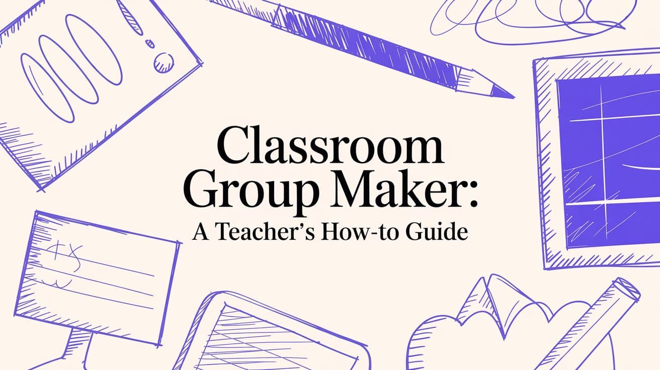 Classroom Group Maker: A Teacher's How-To Guide