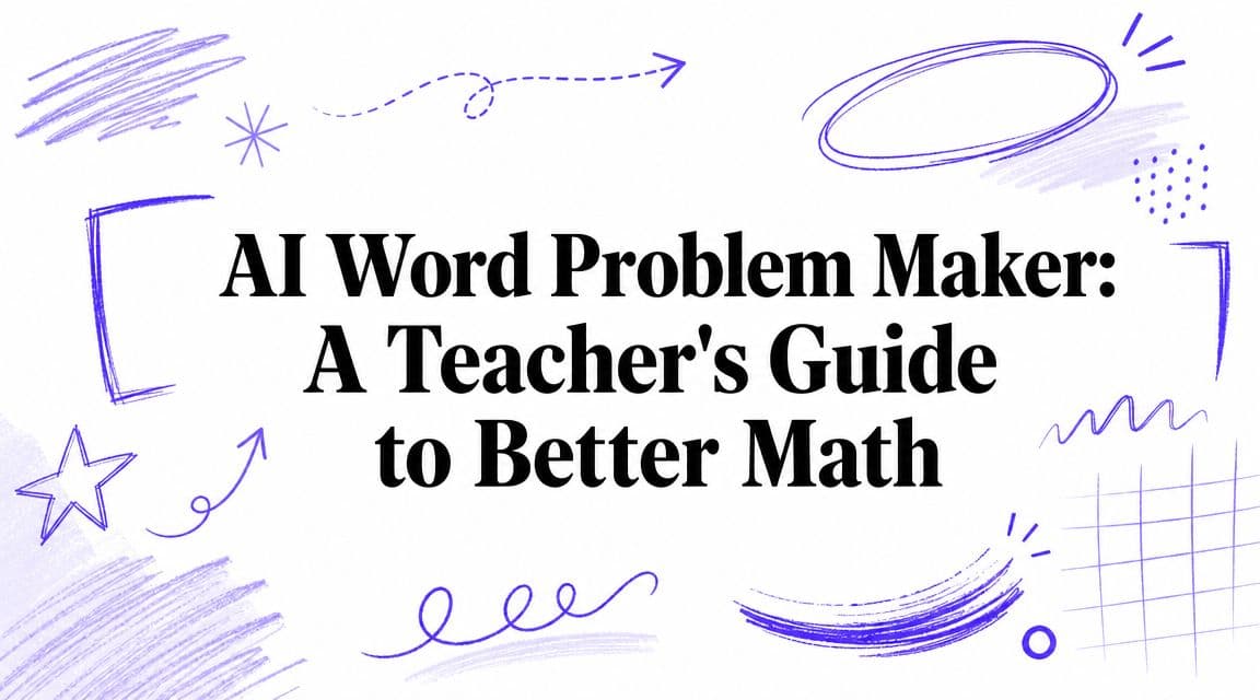 AI Word Problem Maker: A Teacher's Guide to Better Math