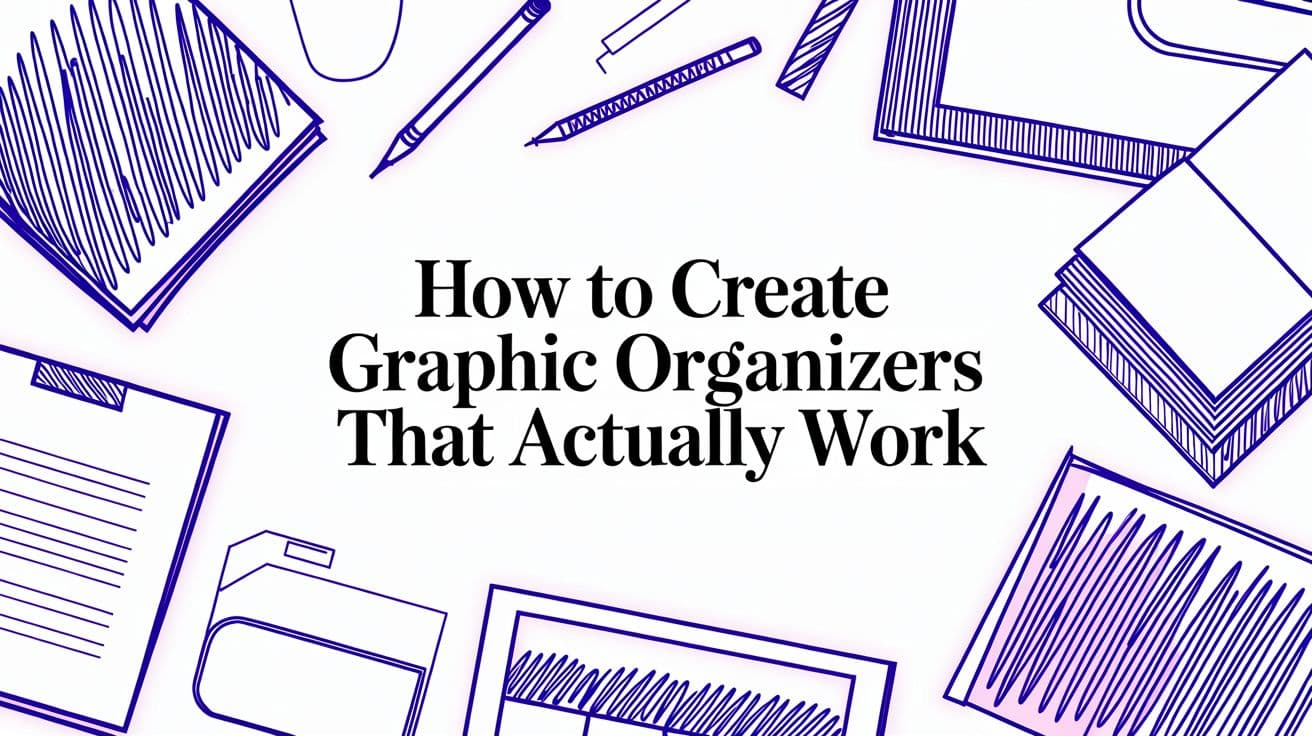 How to Create Graphic Organizers That Actually Work