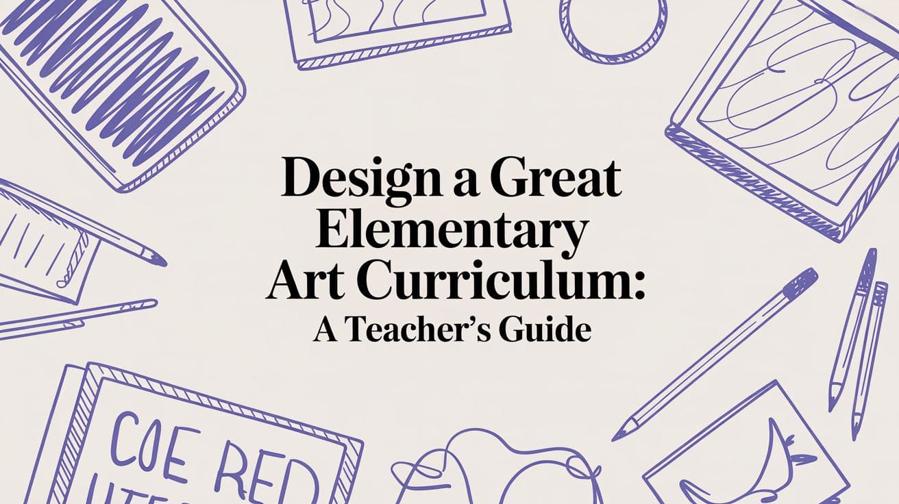 Design a Great Elementary Art Curriculum: A Teacher's Guide