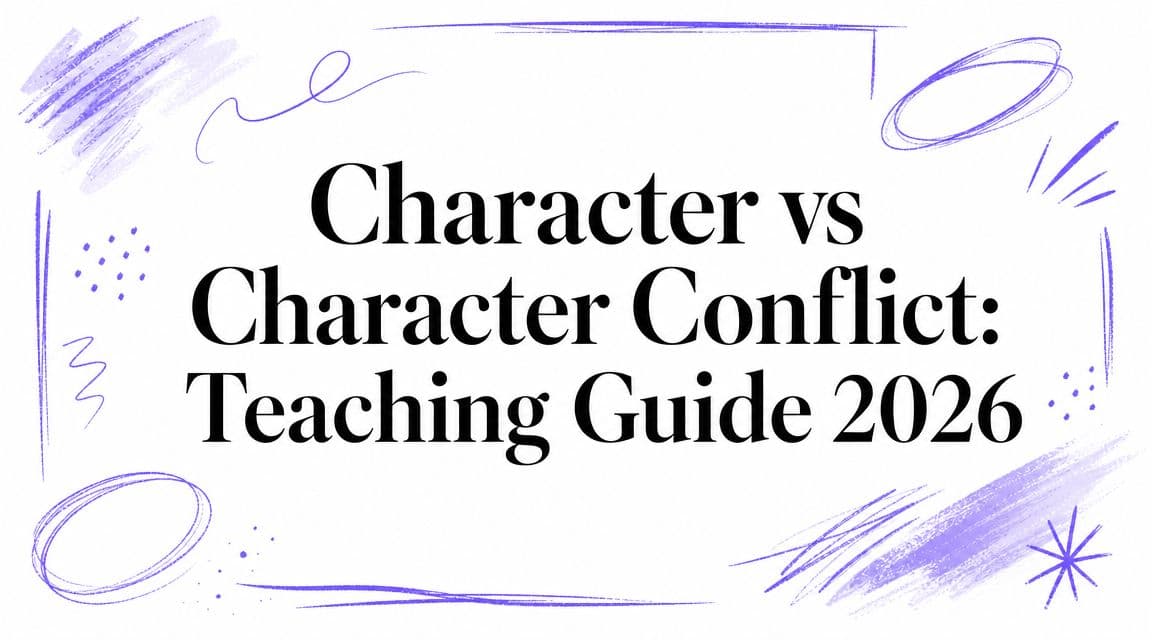 Character vs Character Conflict: Teaching Guide 2026