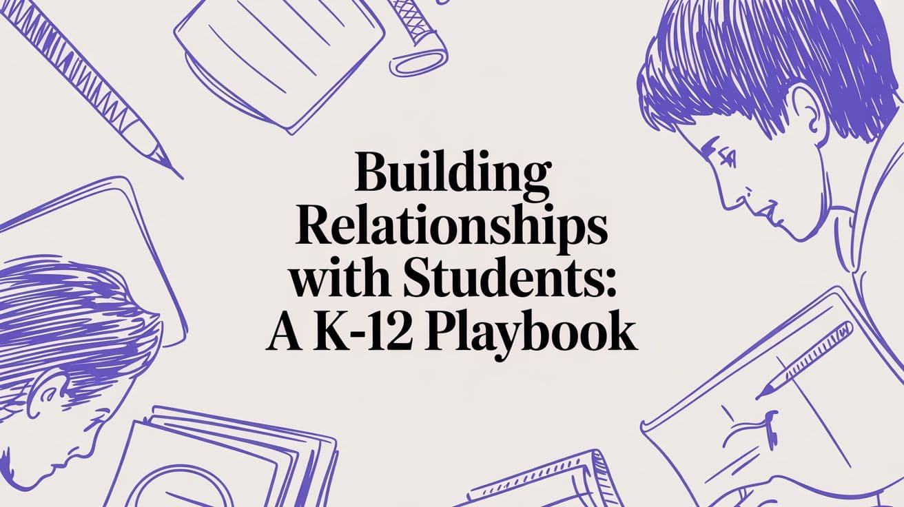 Building Relationships With Students: A K-12 Playbook