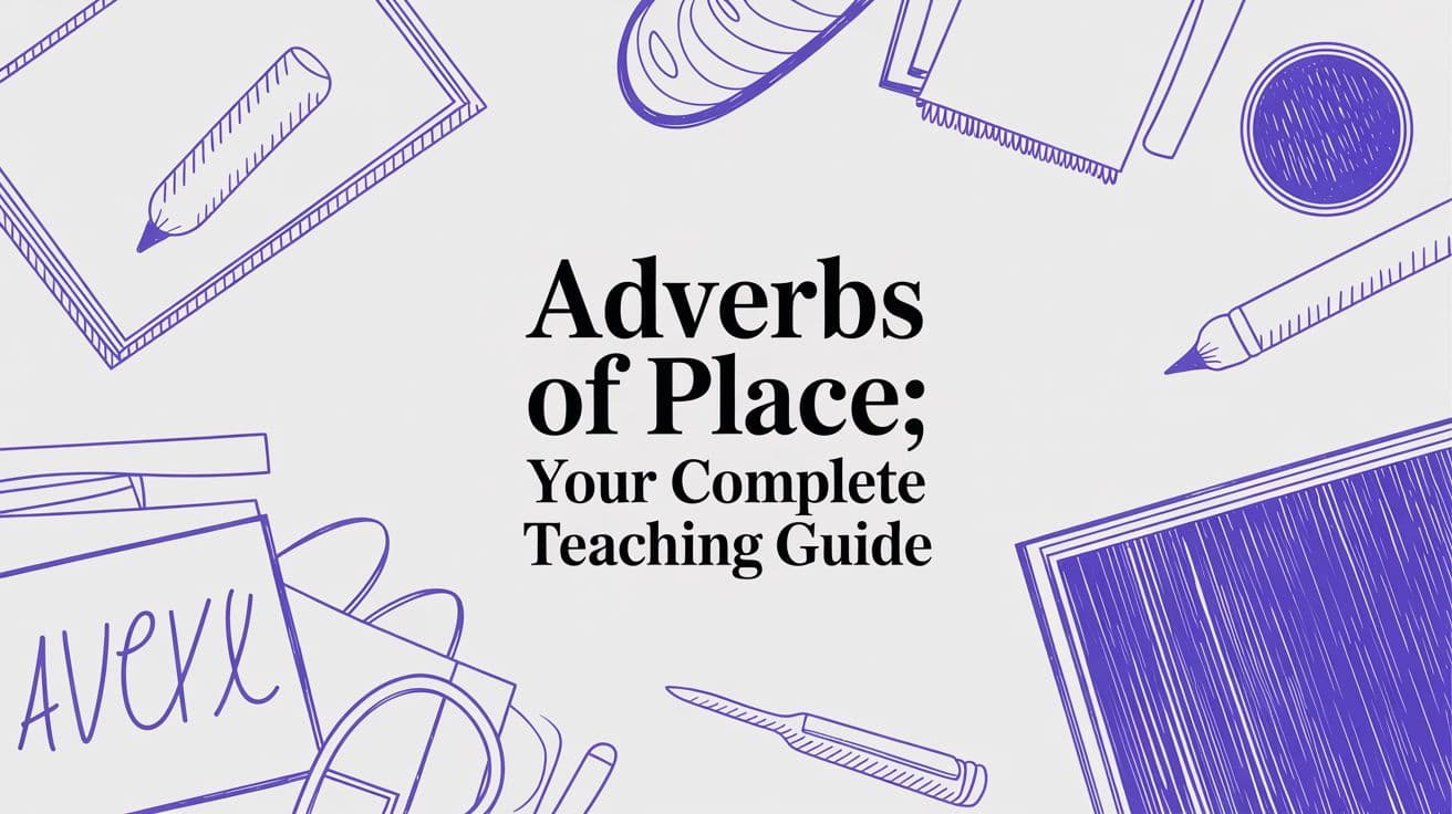 Adverbs of Place: Your Complete Teaching Guide