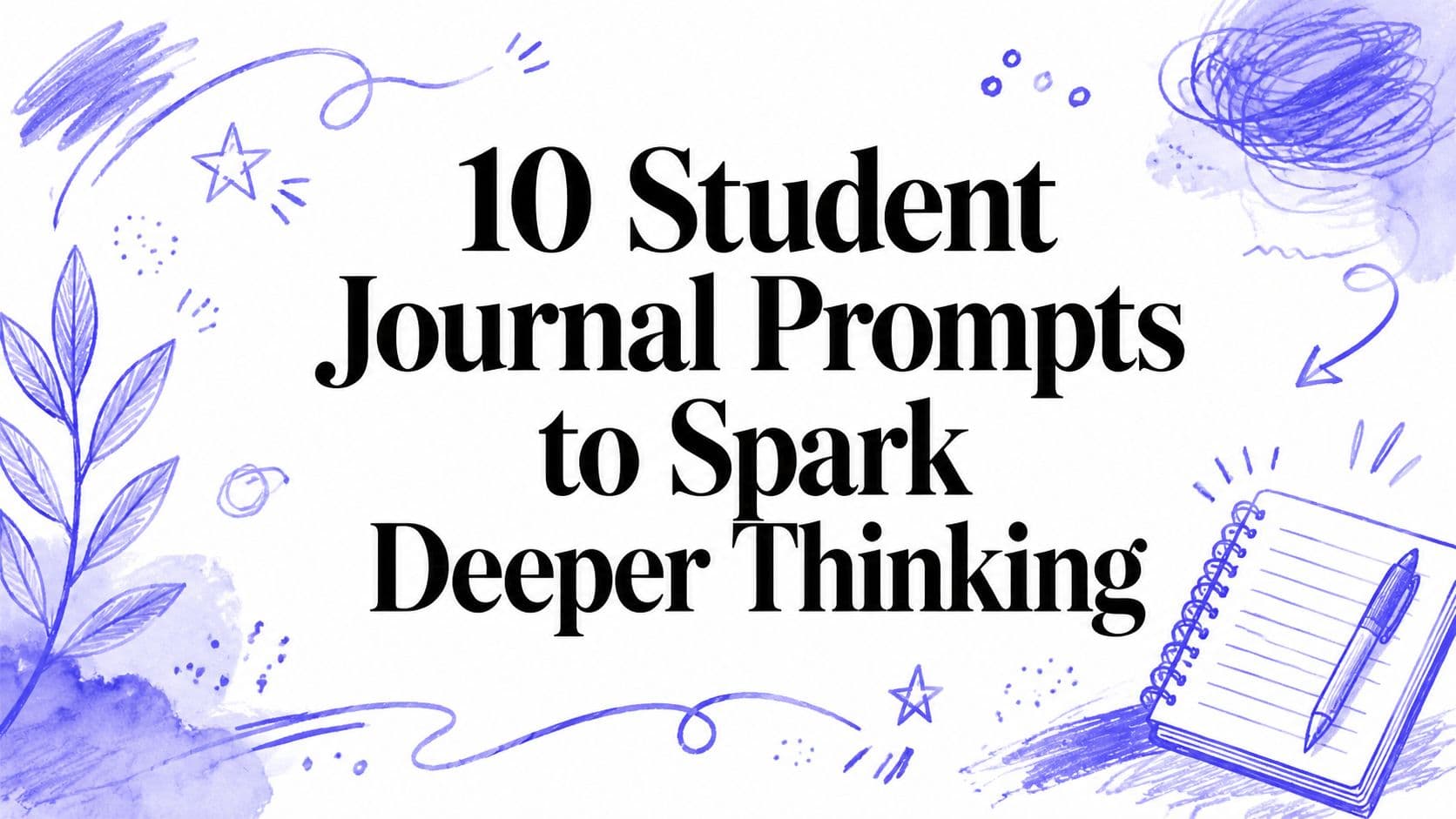 10 Student Journal Prompts to Spark Deeper Thinking