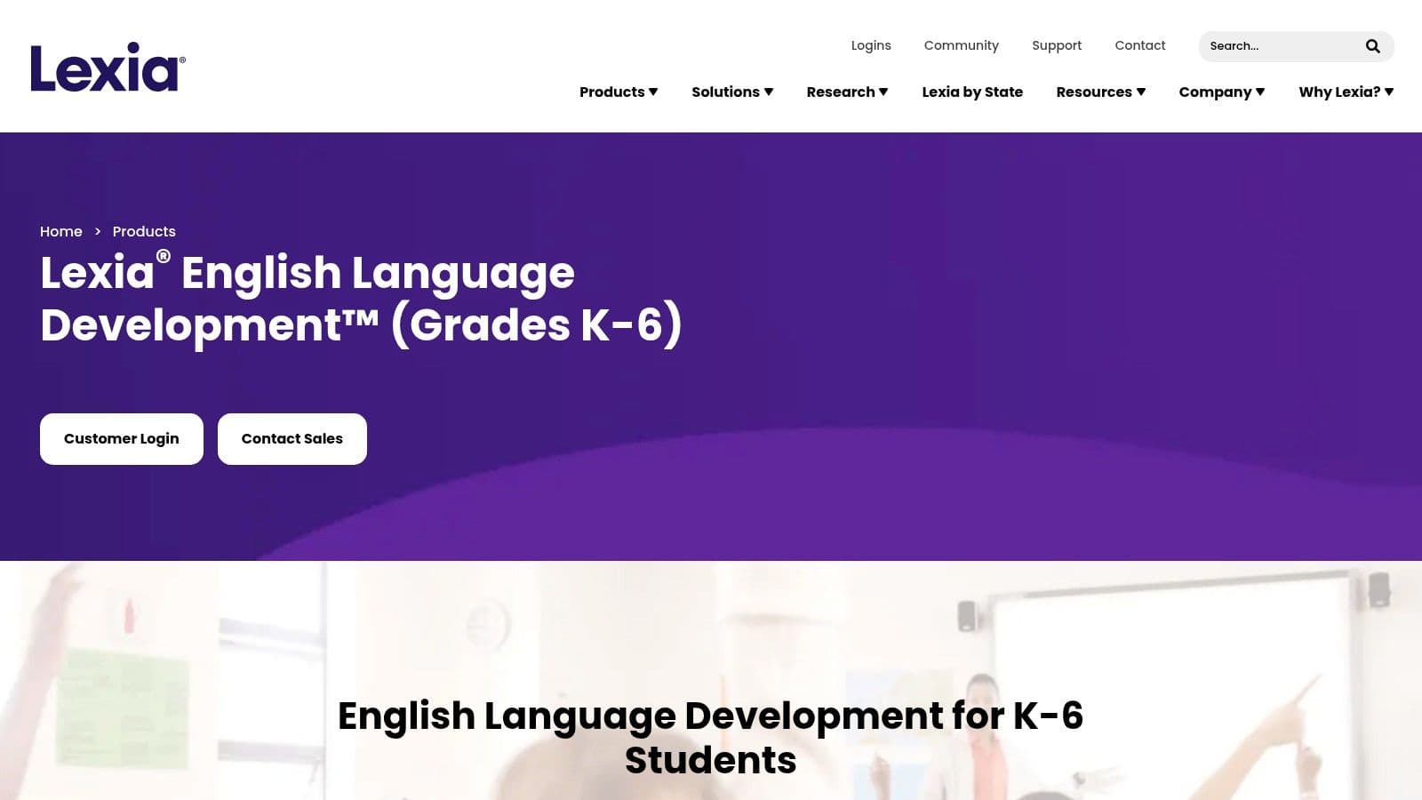 Lexia English Language Development (K–6)
