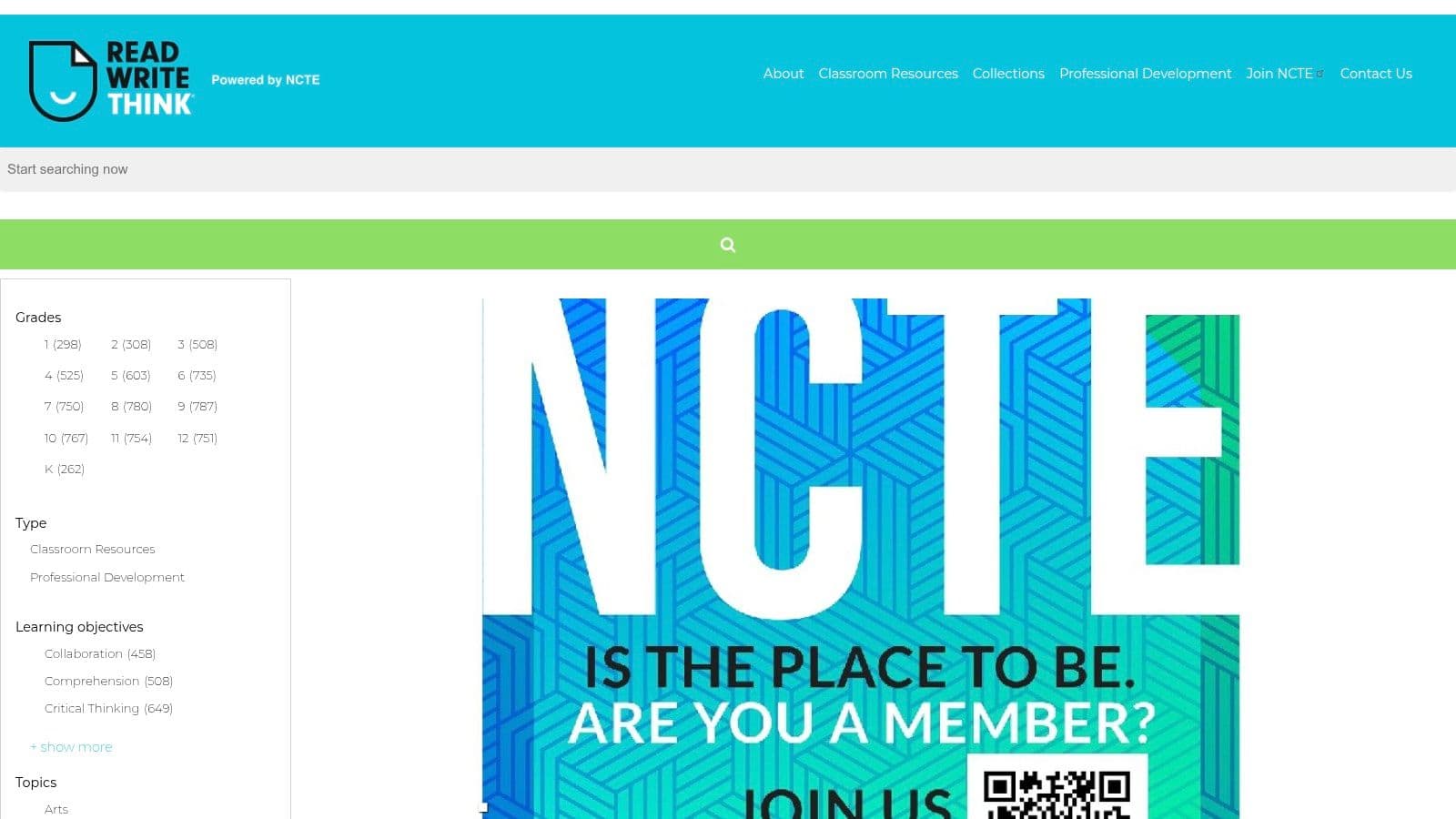 ReadWriteThink (NCTE/IRA)