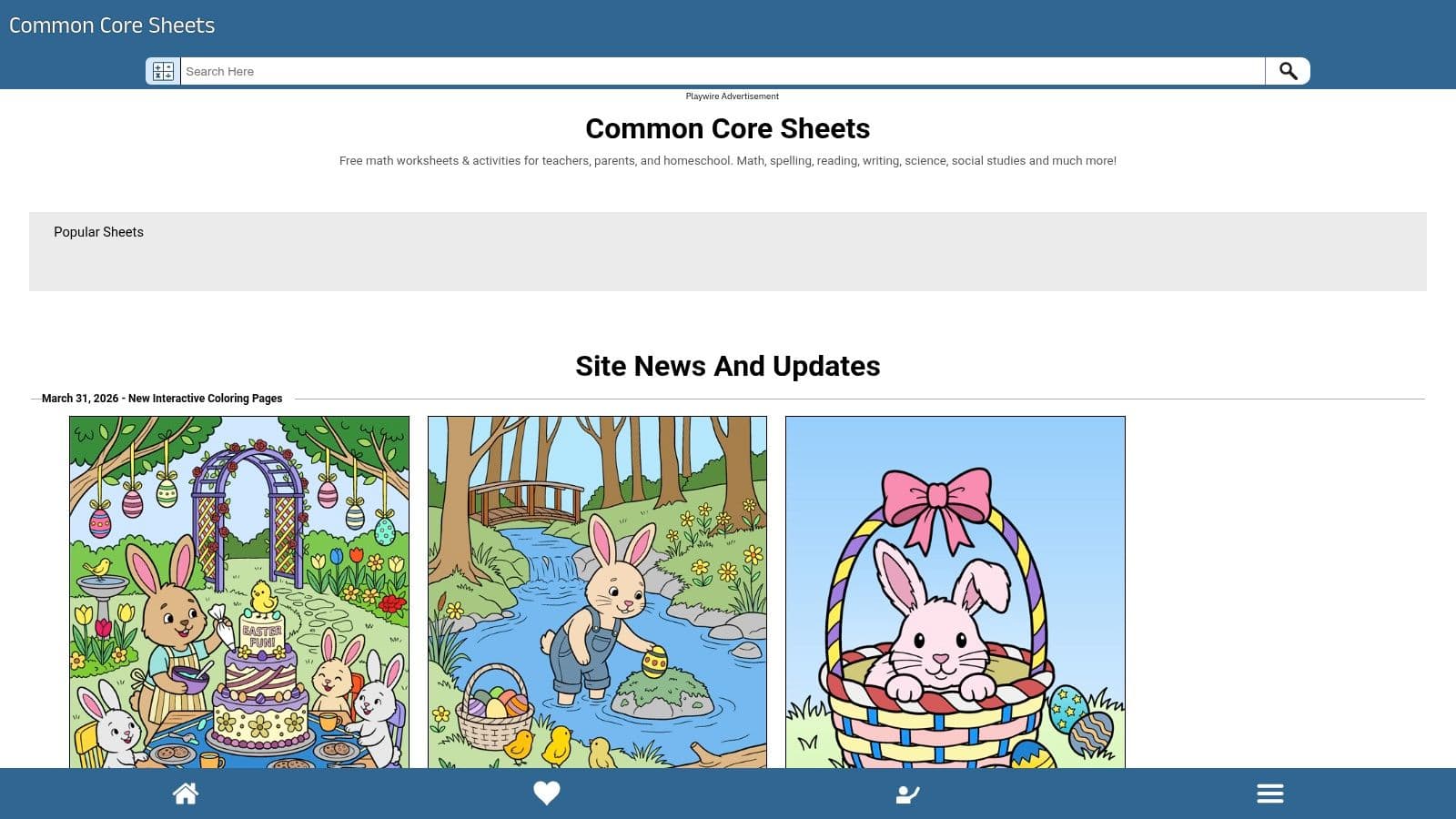 CommonCoreSheets.com