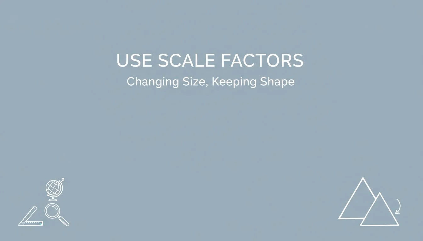 Scale Factors in Real Life