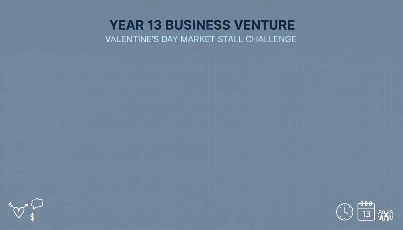 Valentine's Day Business Stall Challenge
