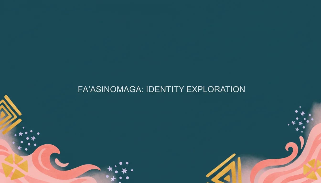 O Lou Fa'asinomaga: My Identity