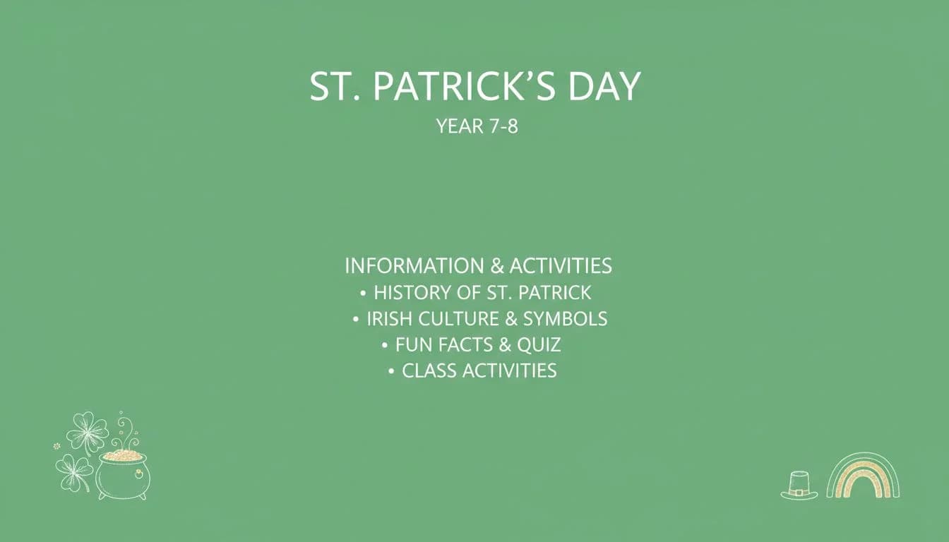 St Patrick's Day: History and Fun