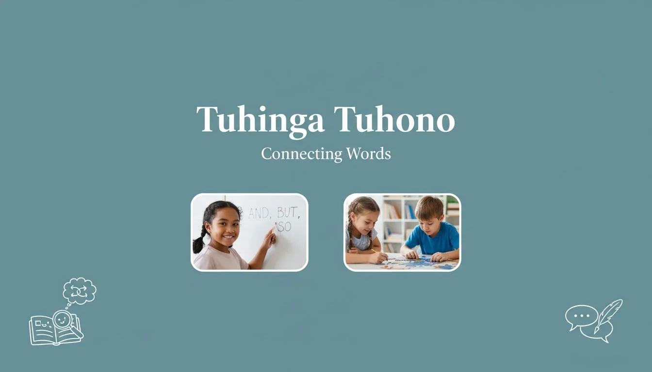 Teaching Kids Tuhinga Tuhono Connections