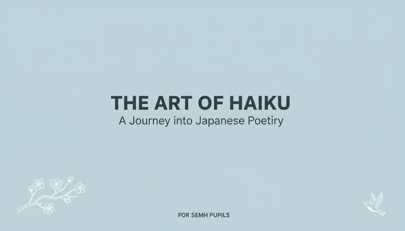Haiku Poetry: History, Rules & Creation