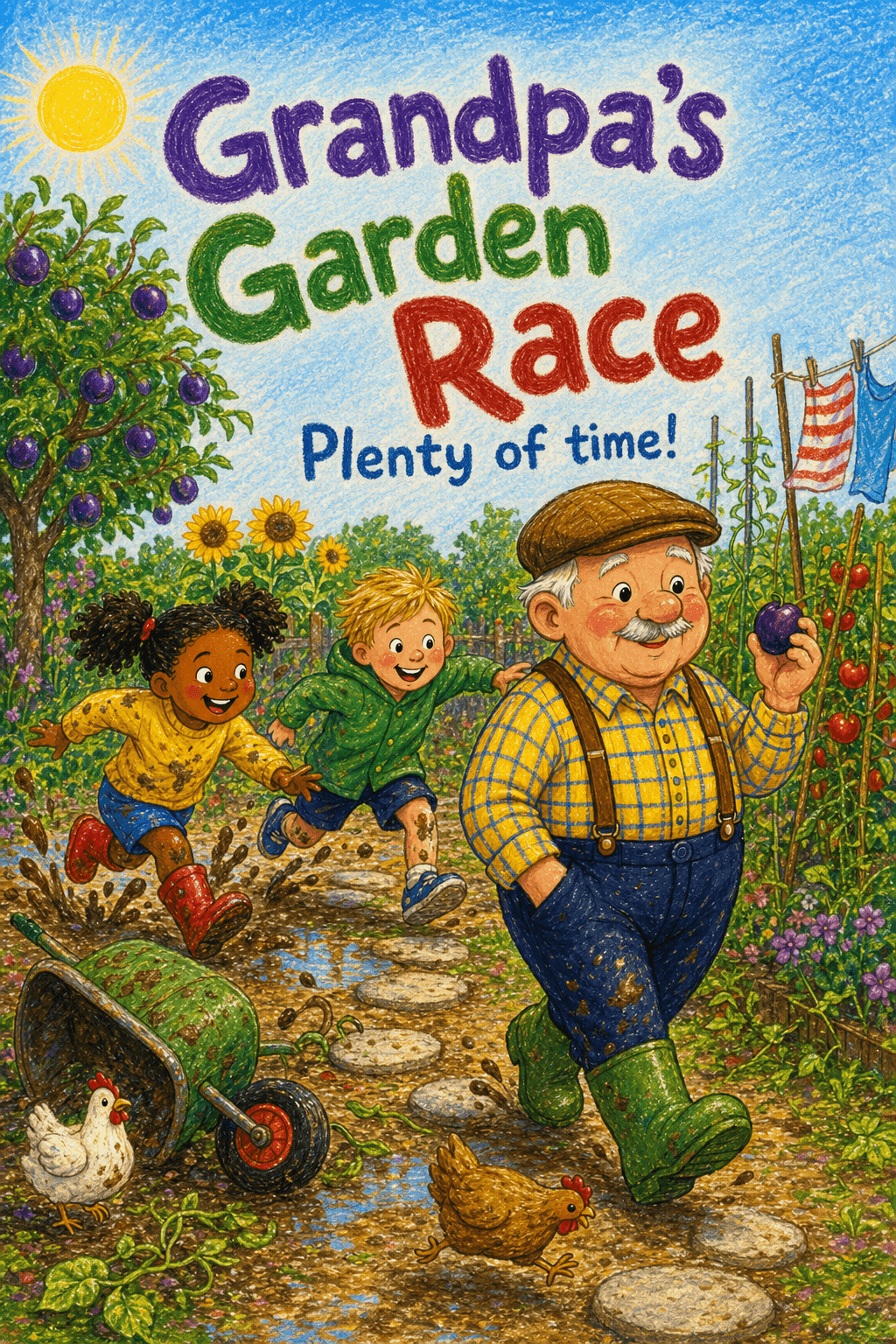 Grandpa's Garden Race