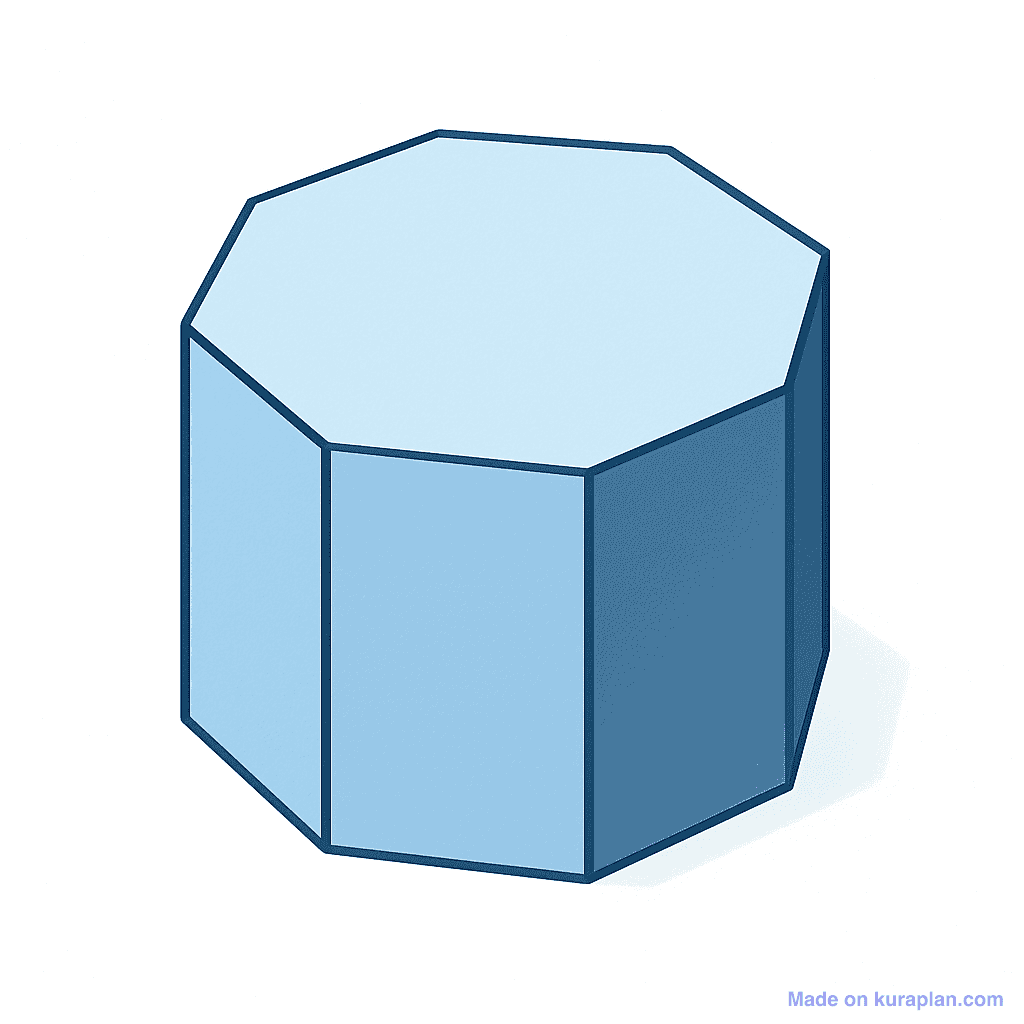 Octagonal Prism (3D)