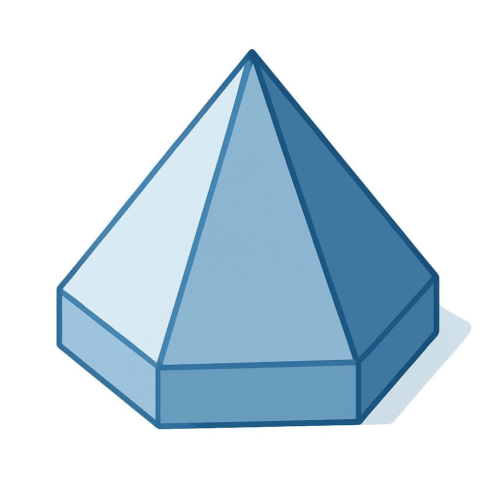 Pentagonal Pyramid (3D)