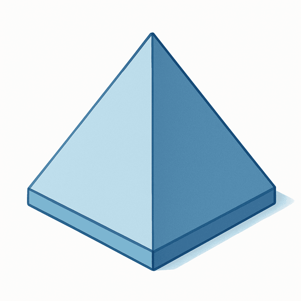 Square-Based Pyramid (3D)