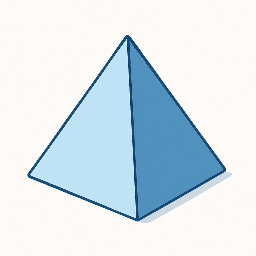 Triangular Pyramid / Tetrahedron (3D)
