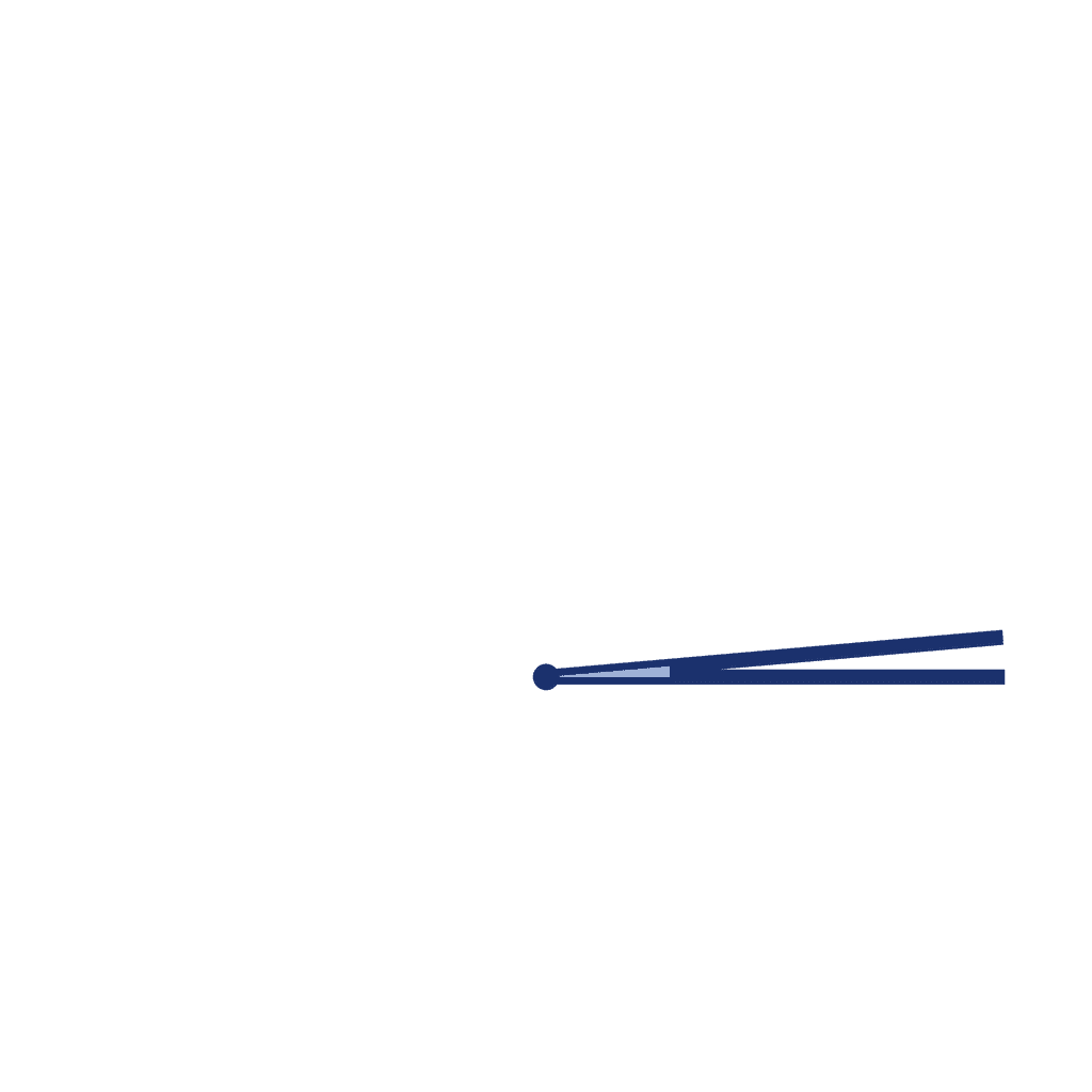 Angle — 5° (Acute Angle)