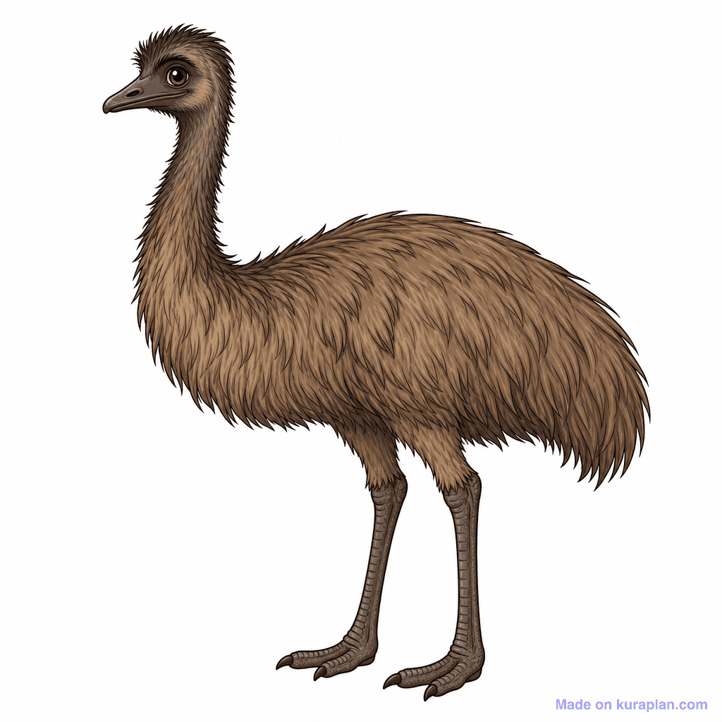 Animal Bird Emu