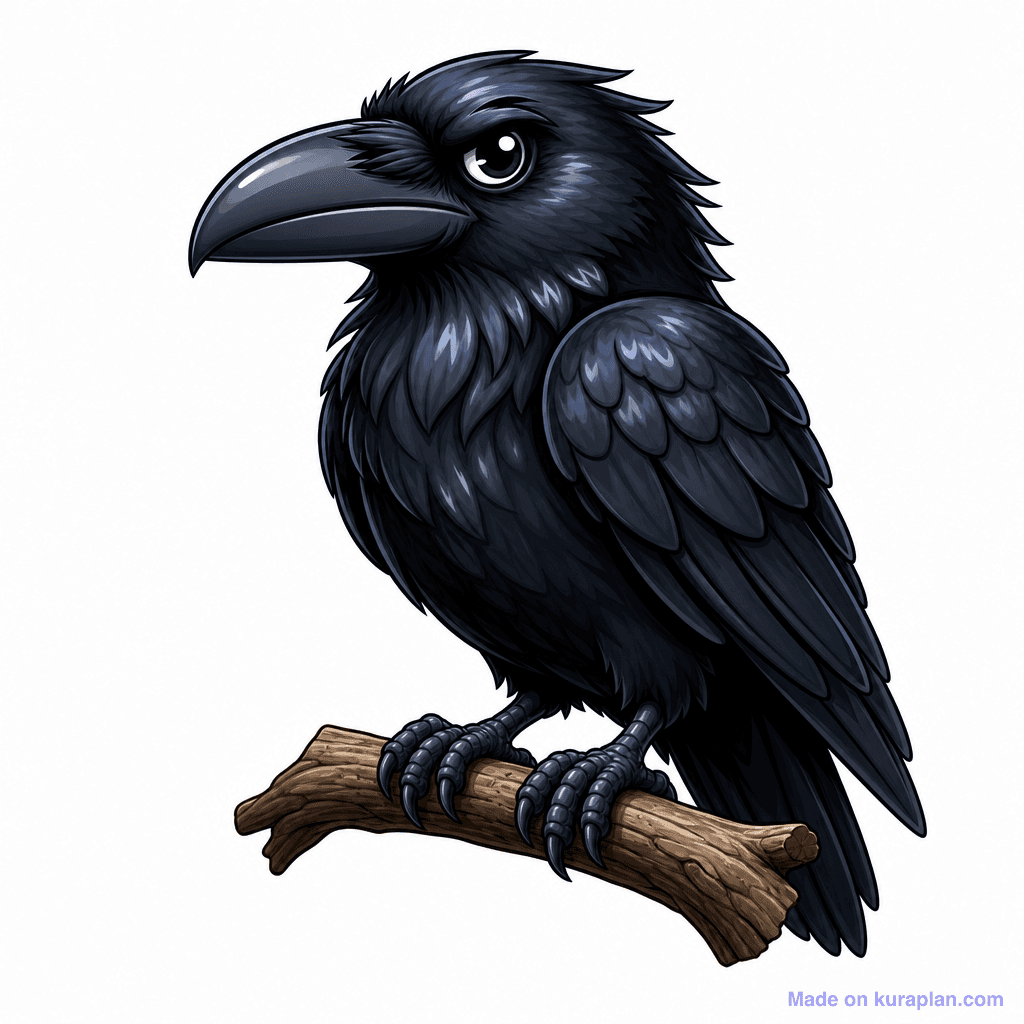 Animal Bird Raven