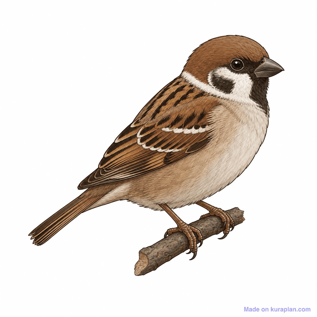 Animal Bird Sparrow