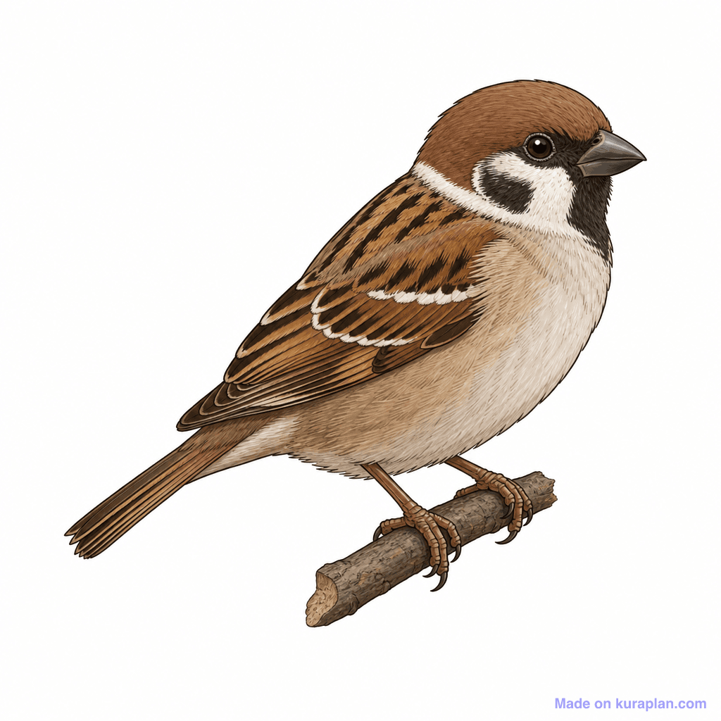 Animal Bird Sparrow