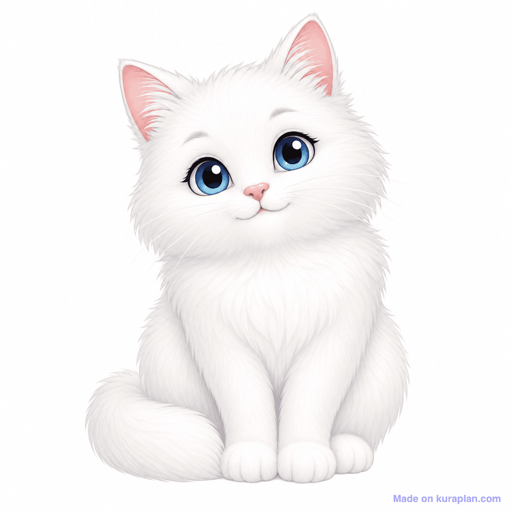 Animal Cat White