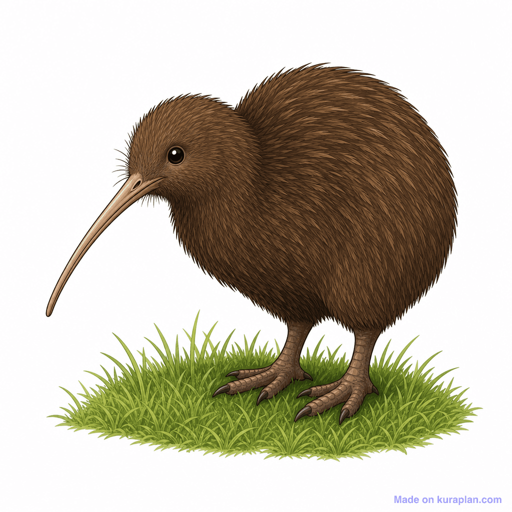 Animal Kiwi Brown