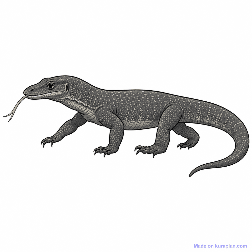 Animal Monitor Lizard