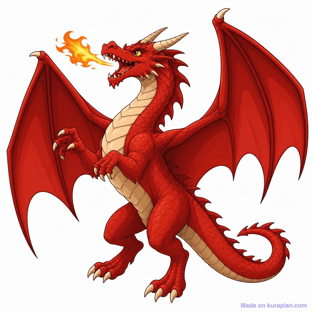Animal Myth Dragon Fierce