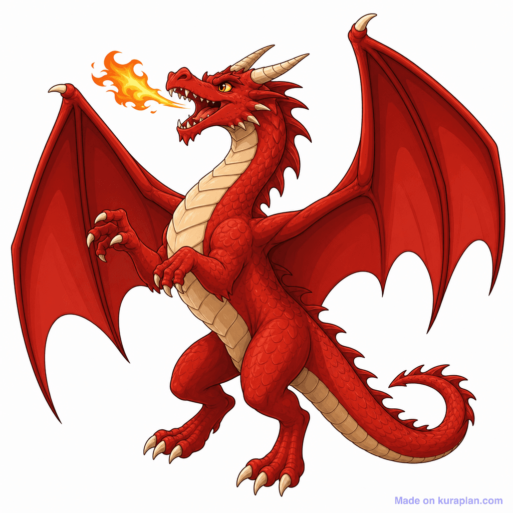 Animal Myth Dragon Fierce