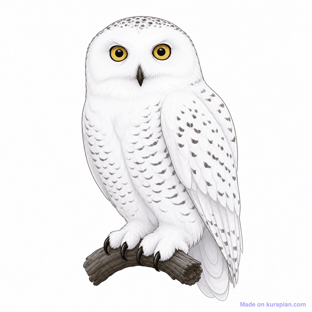 Animal Owl Snowy