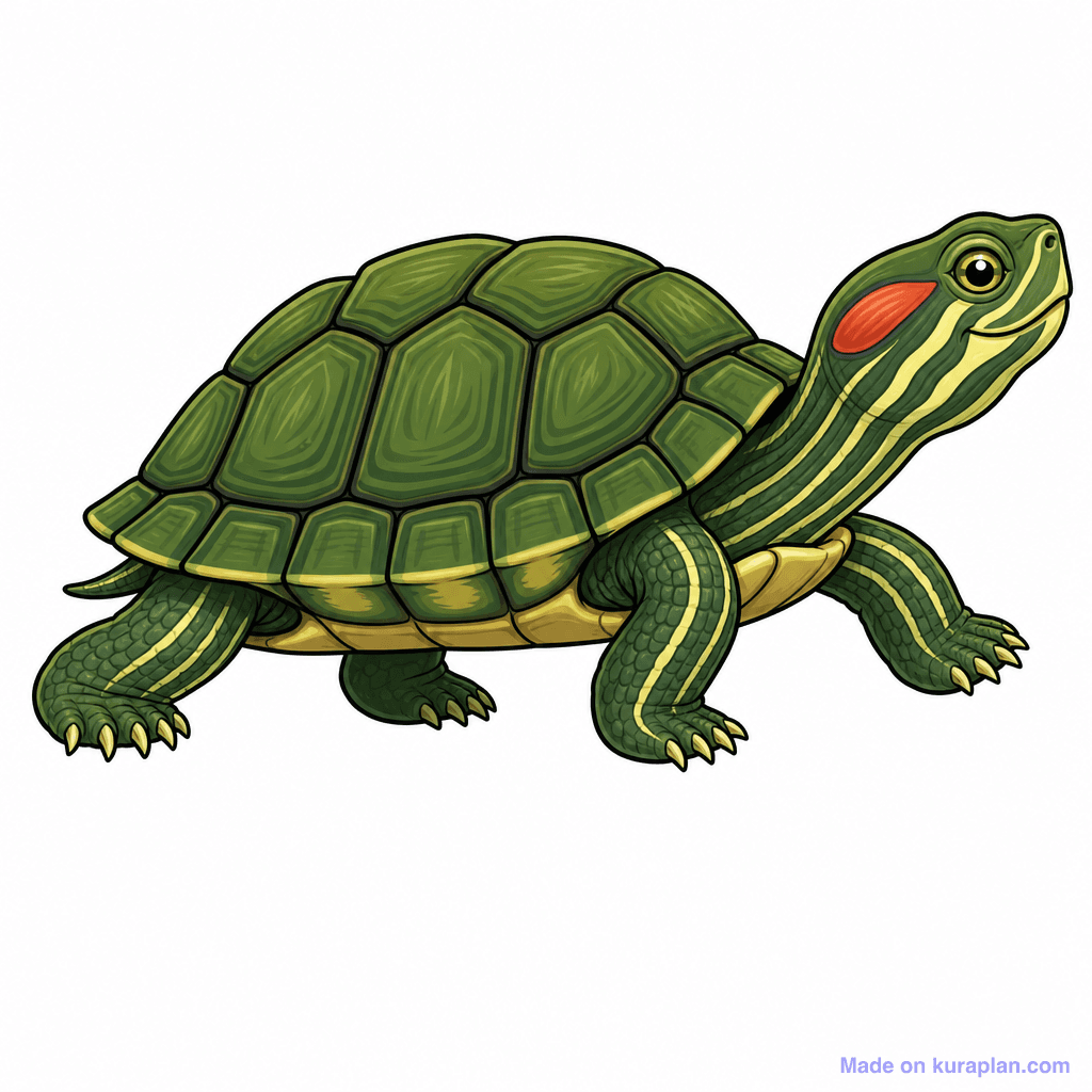 Animal Turtle Red Eared Slider