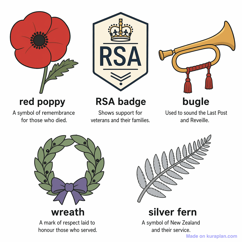 ANZAC Day Symbols (simple)