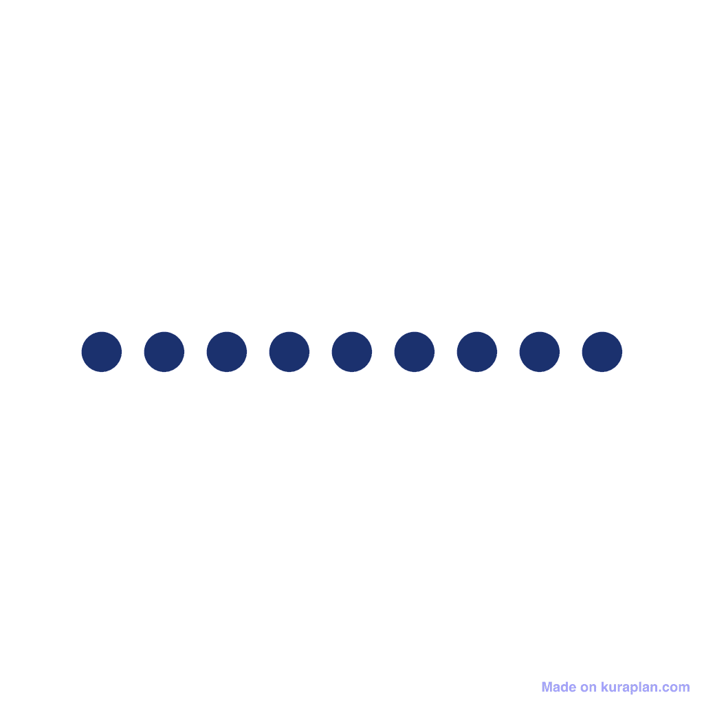 Array — 1 × 9 = 9