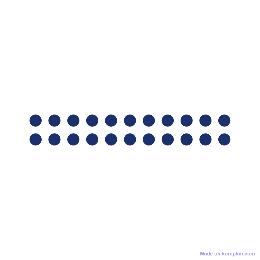 Array — 2 × 11 = 22