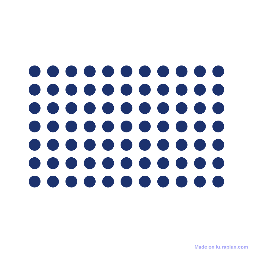 Array — 7 × 11 = 77