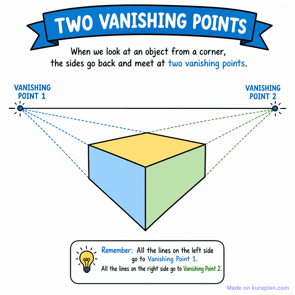 Art Technique Two Point Perspective