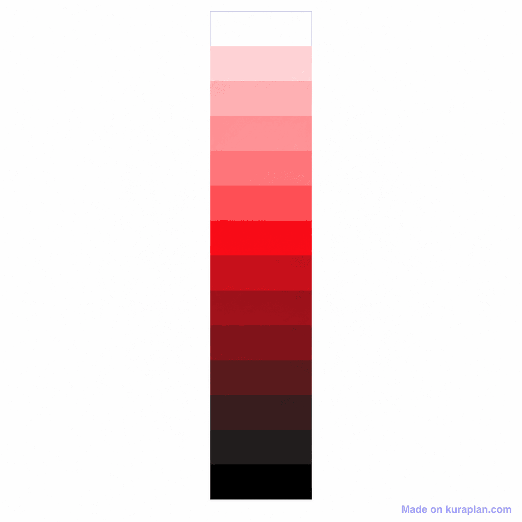 Art Tints Shades Tones Ladder