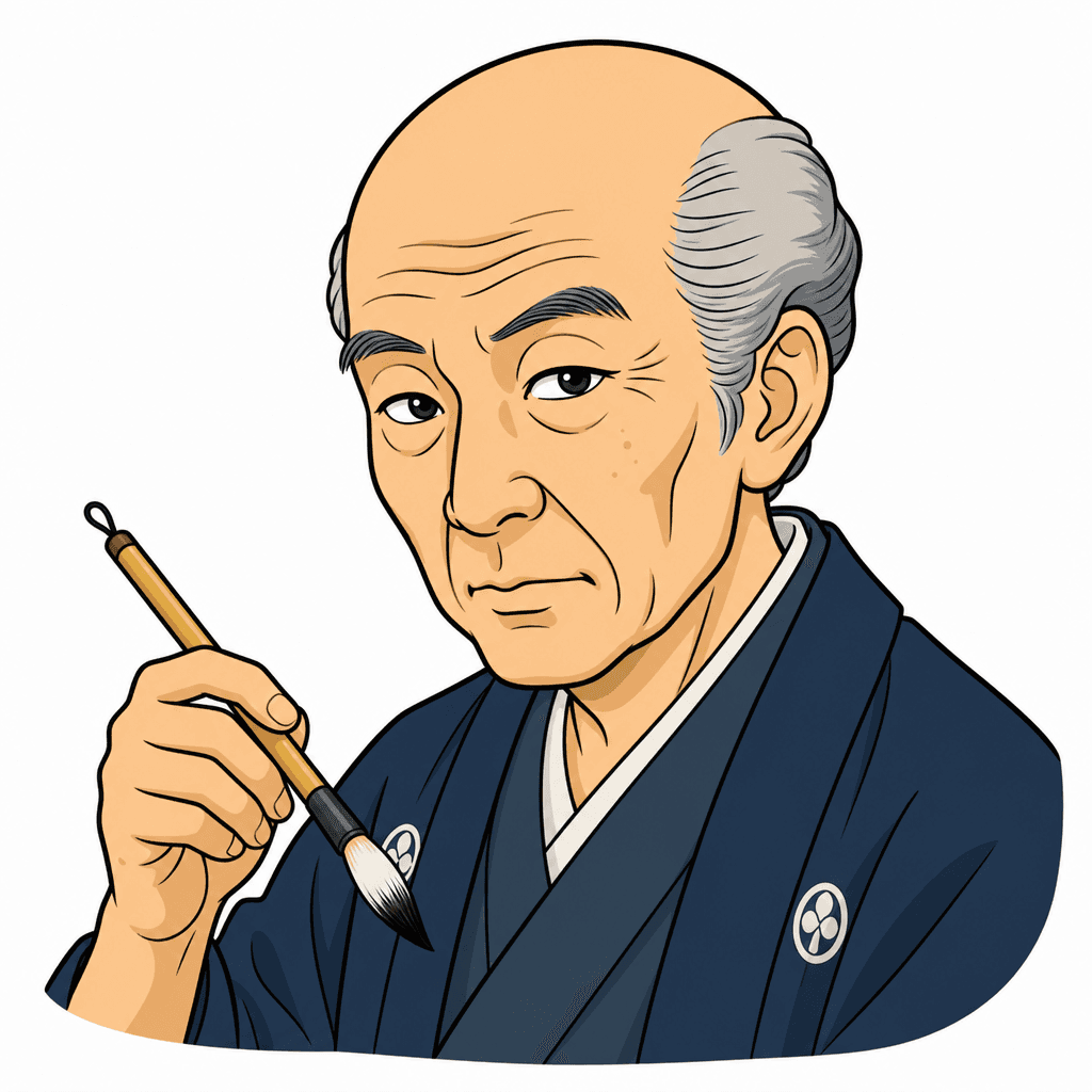 Katsushika Hokusai Portrait