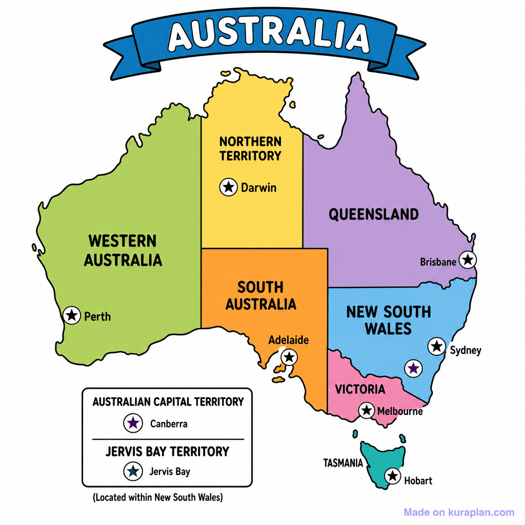 Au States Territories
