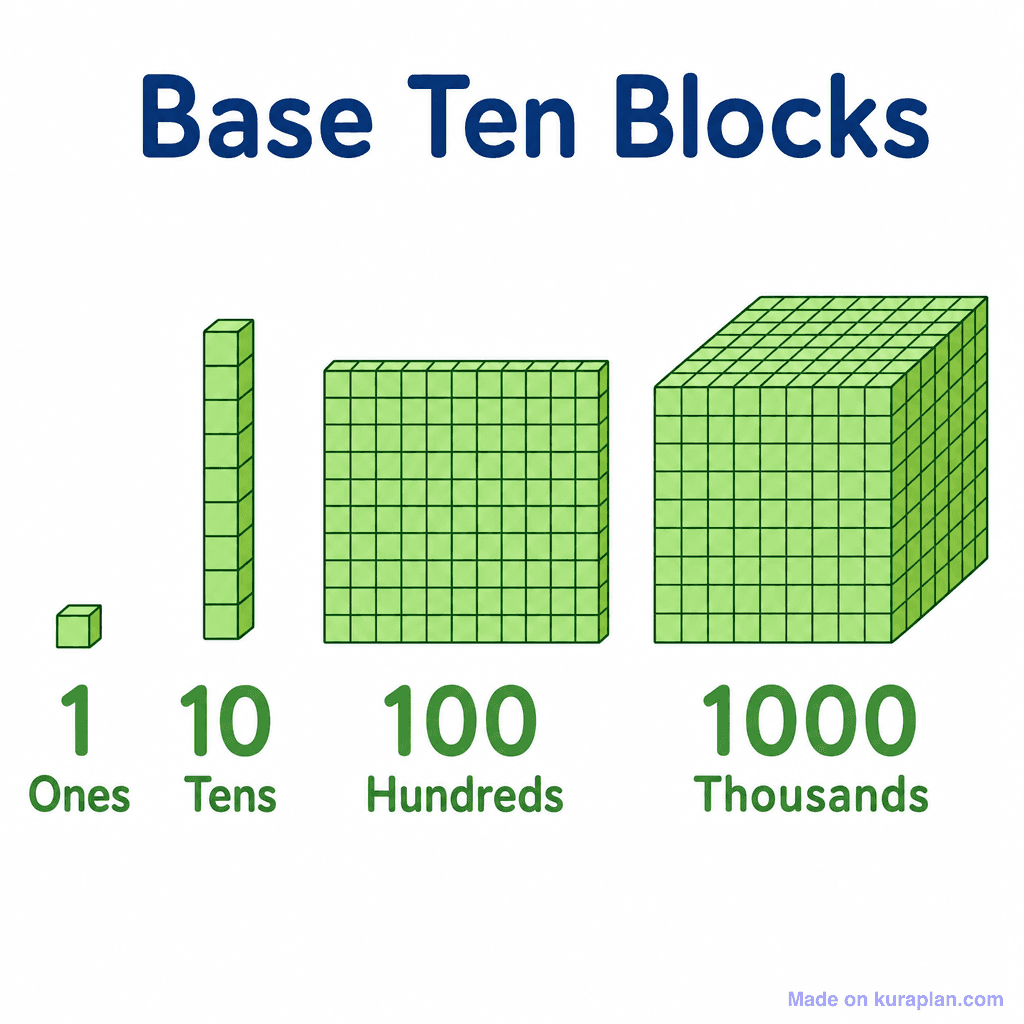 Base Ten Blocks (simple)